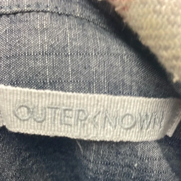 Plaid Button-Up Outerknown blanket Shirt - Picture 5 of 6